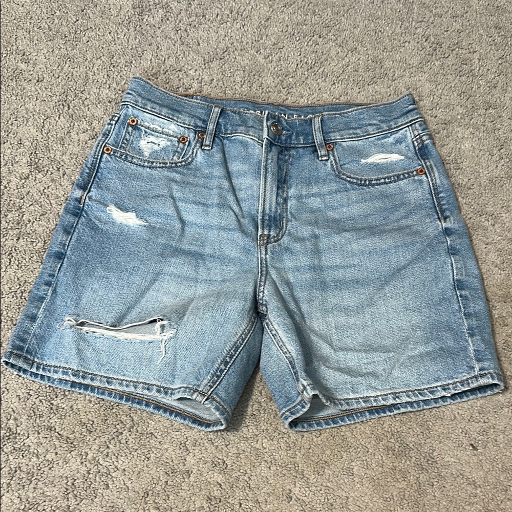 Women’s Distressed Denim Shorts